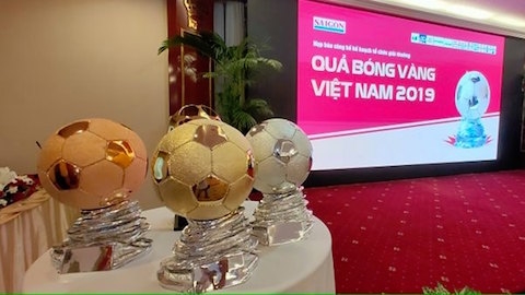 Khởi động giải thưởng Quả bóng Vàng Việt Nam 2019